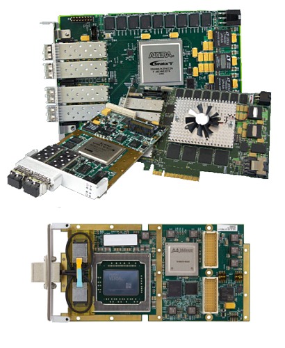 newwave dv 10gbe xmc & pcie fpga digital io cards