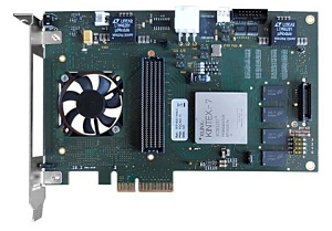 FPGA board PCIe with FMC+ slot (AMD/Xilinx Kintex-7)