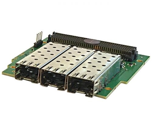 Optical FMC (high-speed FPGA Mezzanine Card) WildcatFMC with RADIALL D-Lightsys®