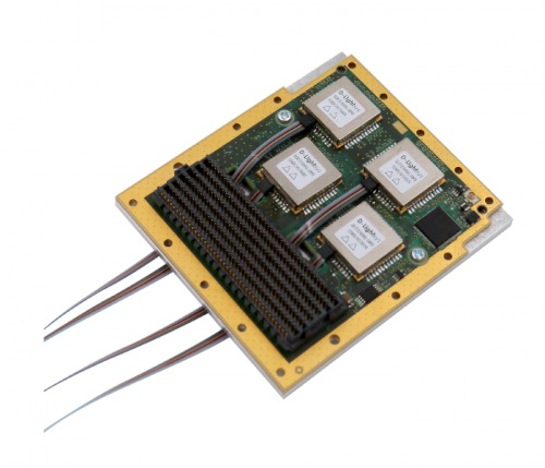 Optical FMC (high-speed FPGA Mezzanine Card) WildcatFMC with RADIALL D-Lightsys®